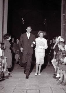 22 maggio 1960: il giorno  del matrimonio con Carla - WOODNS