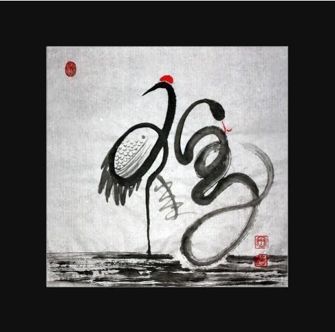 Danza del serpente e della gru - 蛇鹤之舞 - WOODNS