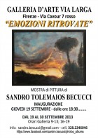 Sandro Tolemaios Becucci, EMOZIONI RITROVATE ,, Florencia 09 2013 - WOODNS