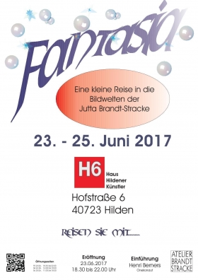 Jutta Brandt-Stracke: Fantasia ,23- 25 Junio 2017 - WOODNS
