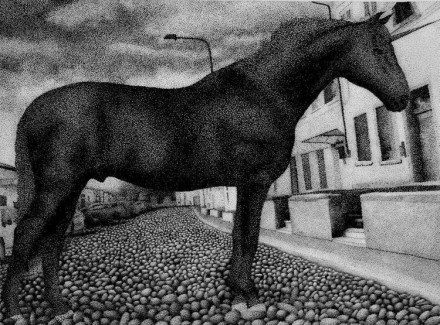 Salvatore Romano * El unicornio negro - WOODNS