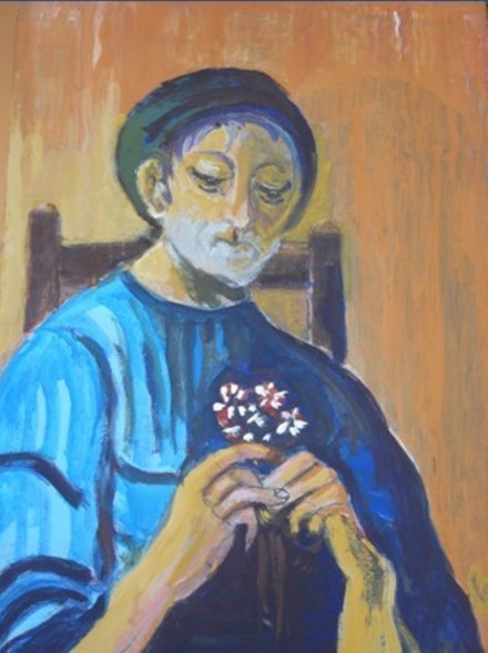 Self-portrait (old age) - WOODNS